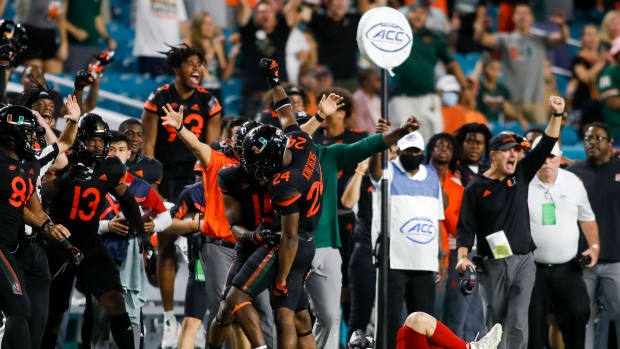 Kamren Kinchens Safety Miami Hurricanes - Played for Miami (Fla.) Northwestern prior to UM